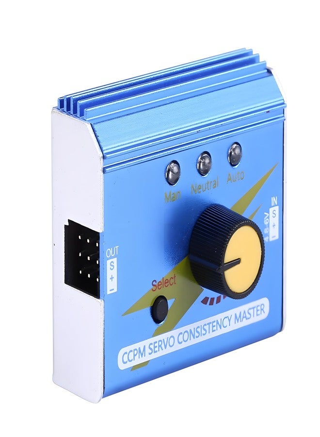 Dilwe RC Motor Servo Tester, CCPM Servo Consistency Master, ESC Checker for RC Plane, Car, Boat, Model Part Accessory - Image 1