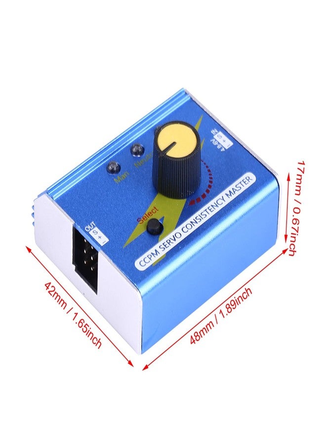 Dilwe RC Motor Servo Tester, CCPM Servo Consistency Master, ESC Checker for RC Plane, Car, Boat, Model Part Accessory - Image 2