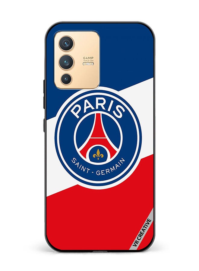 VR CREATIVE Protective Case Cover For Vivo V23 5G Paris Design Multicolour - Image 1