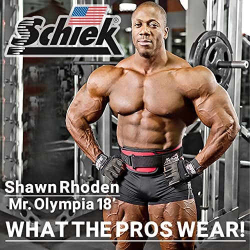 Schiek Sports 715 Premium Gel Lifting Gloves Exercise Equipment Gloves Medium - Image 3
