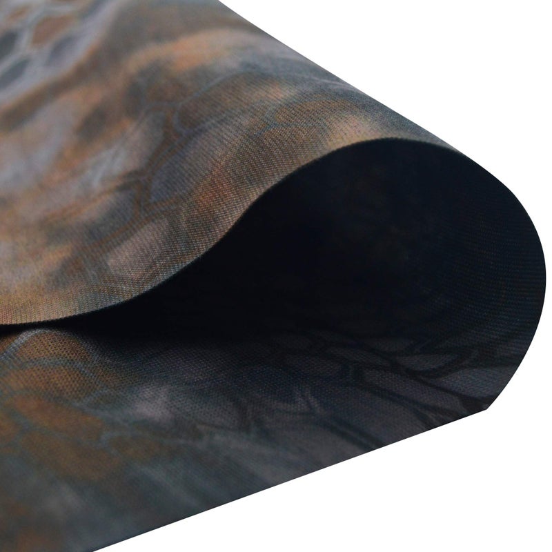 Obacle Face Mask for Sun Dust Wind Protection Breathable Seamless Face Mask Headband Bandana for Men Women Thin Neck Gaiter for Motorcycle Fishing Hunting Outdoor Sport (Python Skin Deep Brown) - Image 5