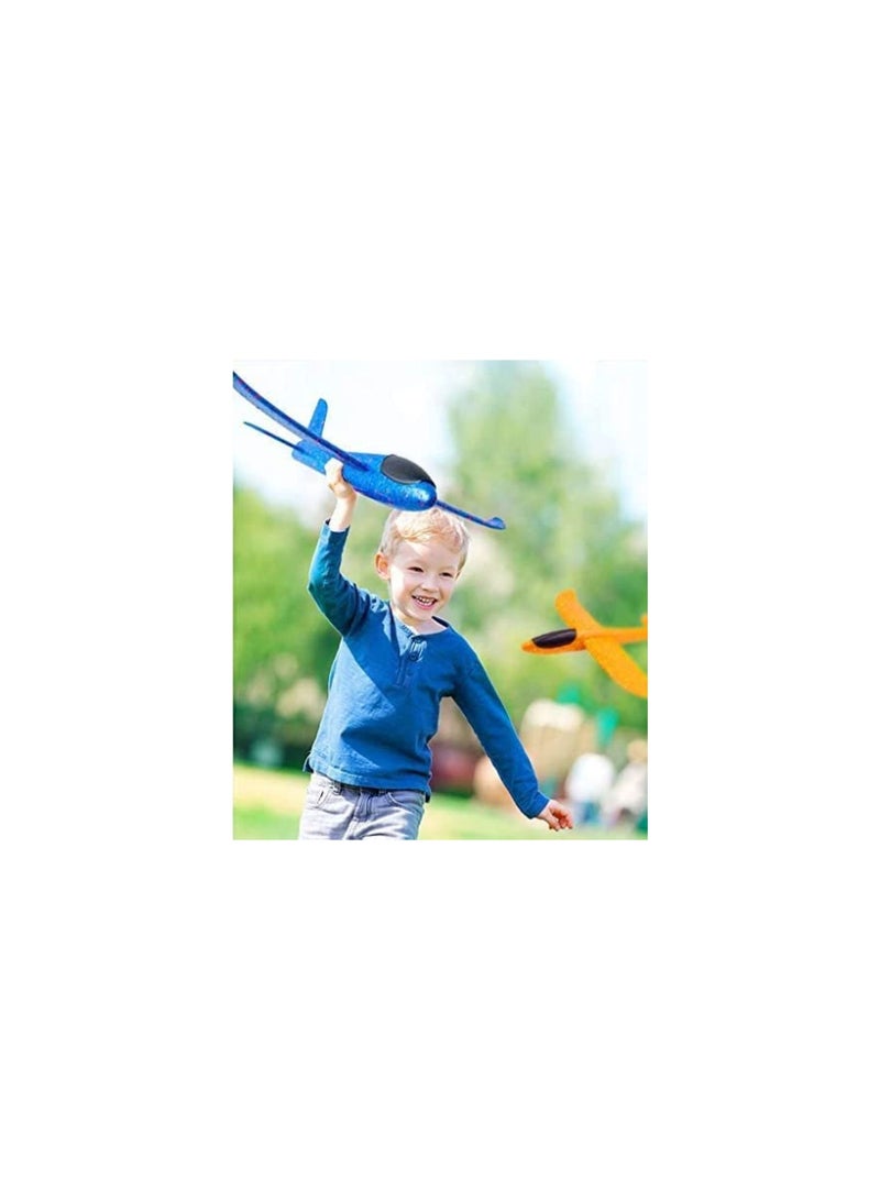 DeloPik 19INCH Airplanes, Manual Throwing Outdoor Sports Toys for Challenging(6pcs) - Image 2