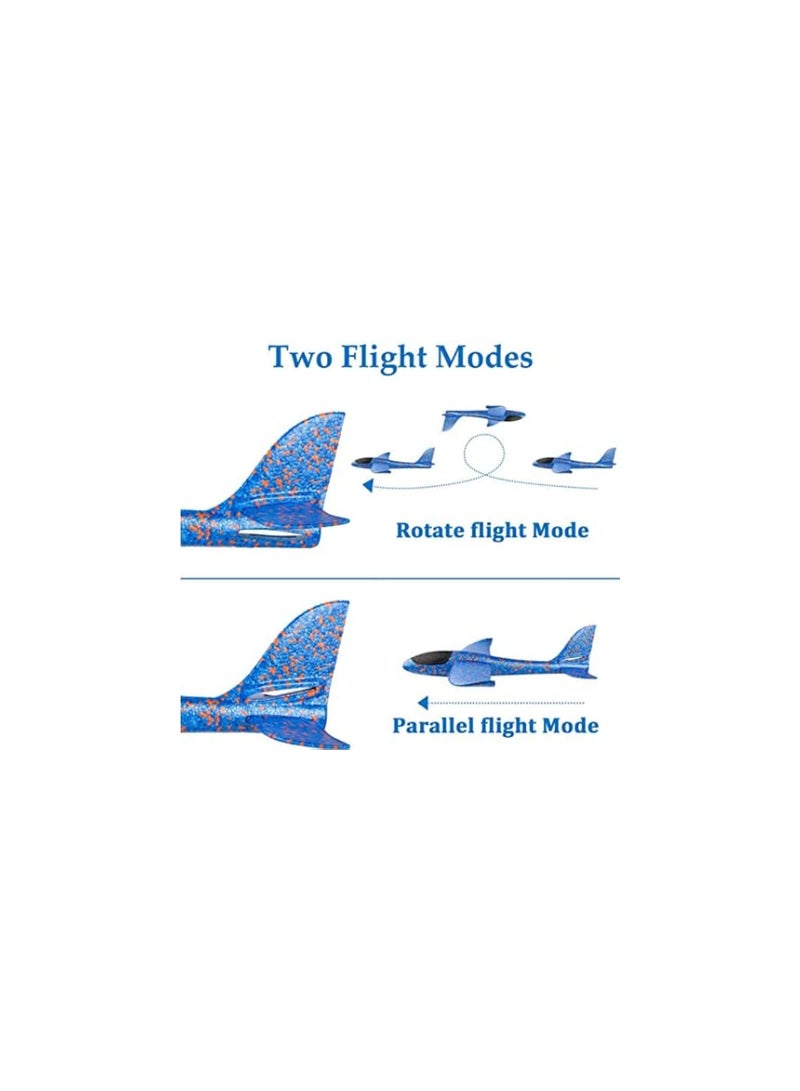 DeloPik 19INCH Airplanes, Manual Throwing Outdoor Sports Toys for Challenging(6pcs) - Image 3