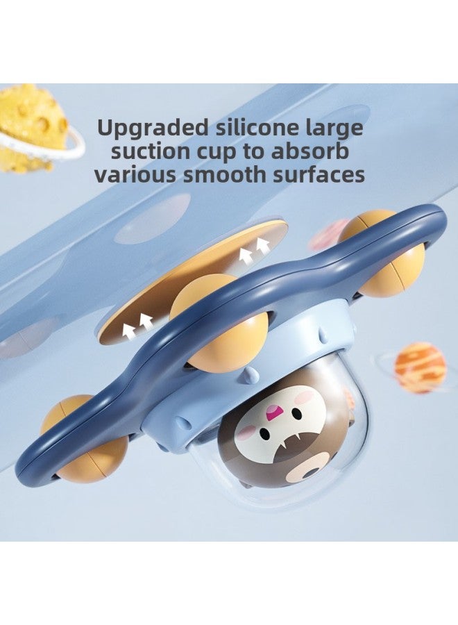 Baby Sucker Tun Le Young Children's Calming Sucker Finger Rotating Gyro Dining Chair Bathroom Water Play Toys-Color:Cartoon Spinner [dinosaur] Bag - Image 4