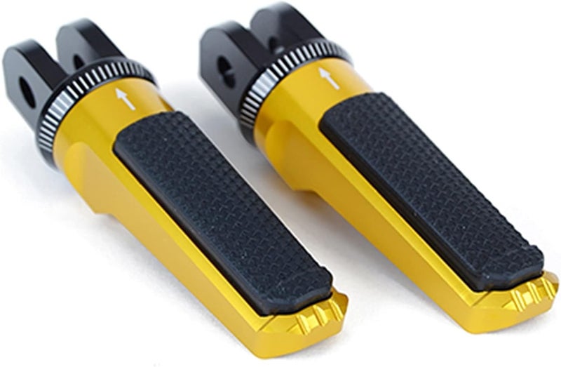 Wivplex Gold Motorcycle Foot Pegs for Triumph Models - Image 1