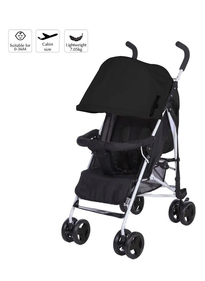 Bumble & Bird Light Baby Travel Stroller - Black  - Image 3