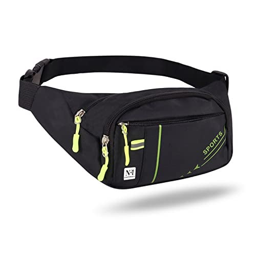 NFI essentials Waist Chest Bag for Men Women Belt Sling Pouch Crossbody Unisex Crossover Fanny Pack One Side Travel Hiking Zip Bag Multipurpose Adjustable Strap Shoulder Running Money Phone Bag - Image 5