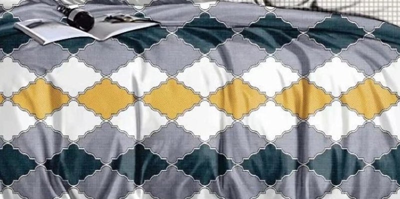 VIVEA RESERVE Premium 220 GSM Double Bed AC Comforter || Soft Cotton Quilt for All Seasons || Reversible Lightweight || Includes 1 Comforter for Double Bed (90" x 100" inch, Multidiamond) - Image 3