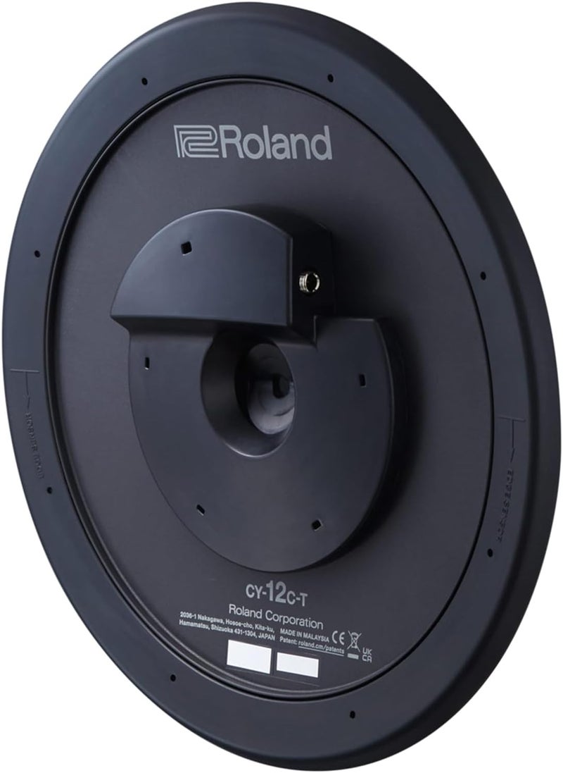 Roland Thin Crash Cymbal (CY-12C-T) - 12-Inch Electronic Cymbal Pad - Image 2