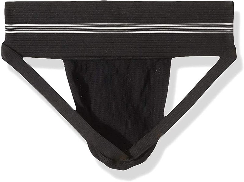 GYM Mens Old School Jockstrap (Small, Black, 1-Pack) - Image 3