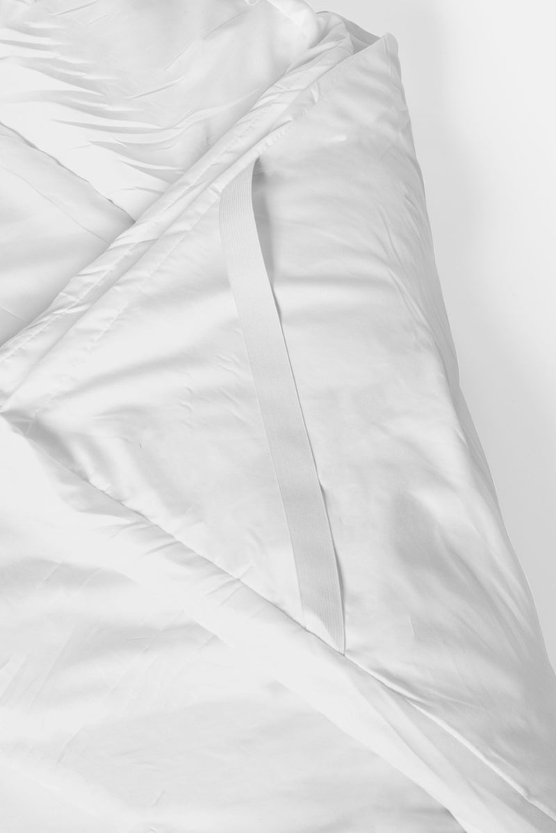 Catherine Malandrino King Size Mattress Topper 200 x 200 cm, White  - Image 3