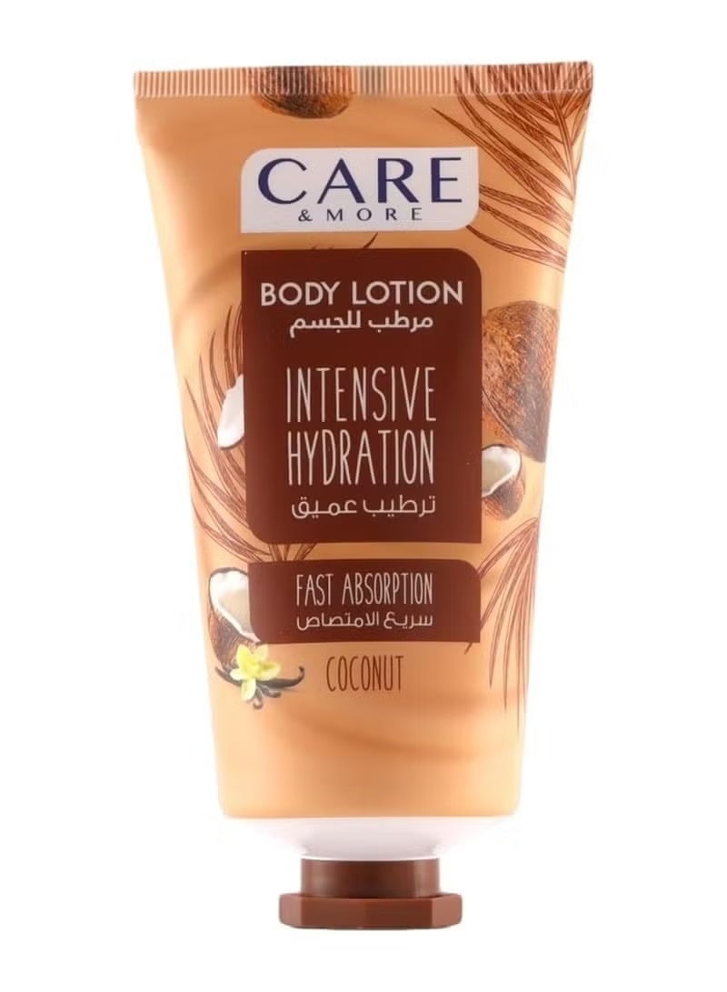 كير & مور كير آند مور لوشن للجسم برائحة جوز الهند، ترطيب مكثف وسريع الامتصاص - 150 مل