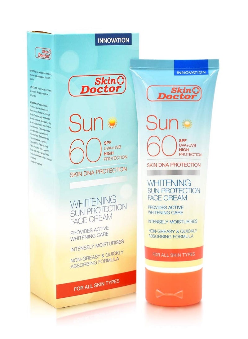 Skin Doctor Whitening Sun Protection Face Cream SPF60 150ml