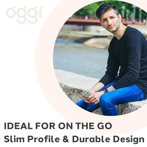 OGGI Stainless Steel Hip Flask- 8oz Liquor flask, Flask Funnel Included, Sleek Flask for Women & Men, Alcohol Gifts - Image 5