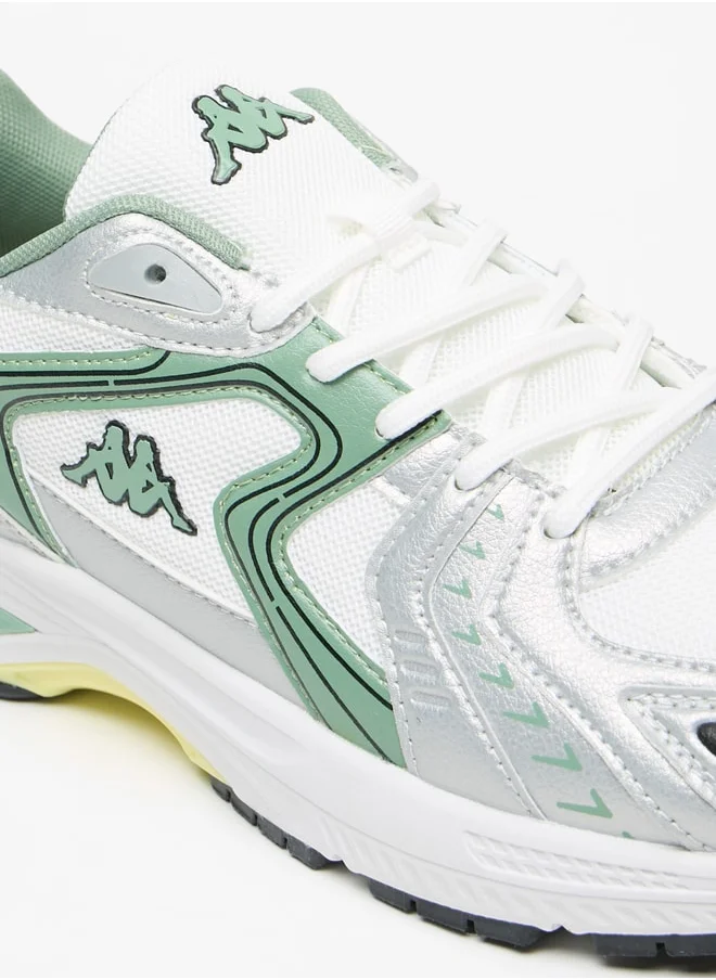 كابا Men's Logo Detail Lace-Up Sports Shoes