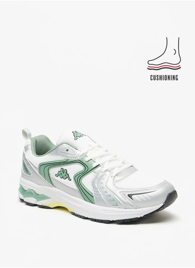 كابا Men's Logo Detail Lace-Up Sports Shoes
