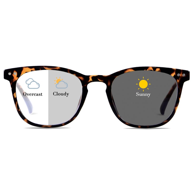 ANDWOOD Photochromic Sunglasses for Women Men UV Protection Blue Light Blocking Glasses Computer Filter Bluelight Blocker Anti Blue Ray - Image 1