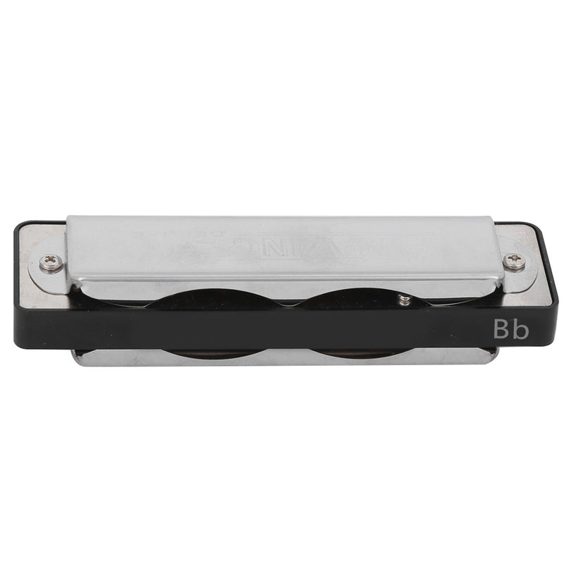 موزيكي الهواء هارمونيكا بليوز ب	key بيف (Bb) ب10 فتحات لممارسة المبتدئين AM‑20DBlack - Image 2