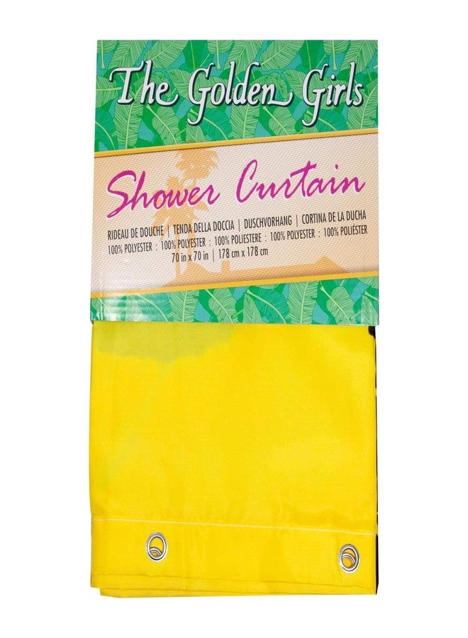 JUST FUNKY Golden Girls Collectibles | Stay Golden Shower Polyester Curtain - Image 4