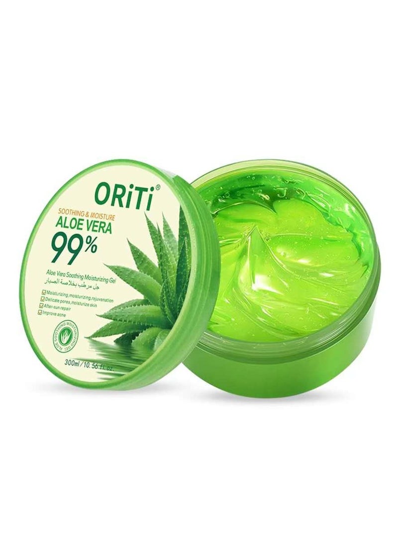 ORiTi - 4 PCS Aloe Vera Soothing Moisturizing Gel Clear 300ml - Image 1