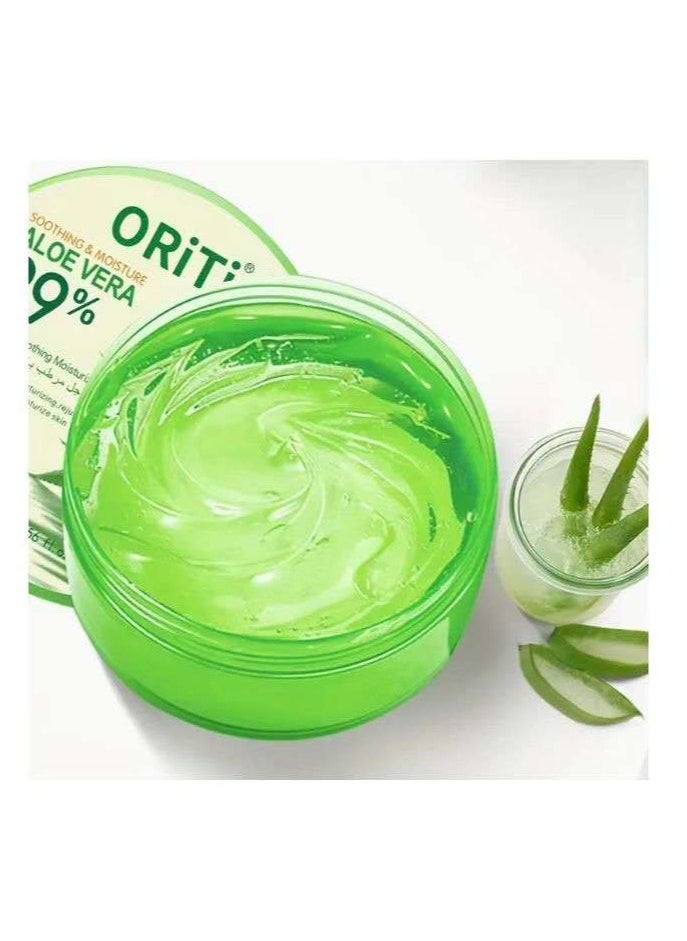 ORiTi - 4 PCS Aloe Vera Soothing Moisturizing Gel Clear 300ml - Image 1