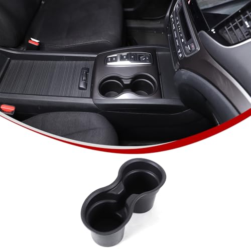Qiosreui Cup Holder Insert for Honda Pilot 2016-2022/ Honda Passport 2019-2023/ Honda Ridgeline 2020-2023 Accessories, Center Console Water Cup Holder, Insert Cup Holder Coaster, TPE - Image 1
