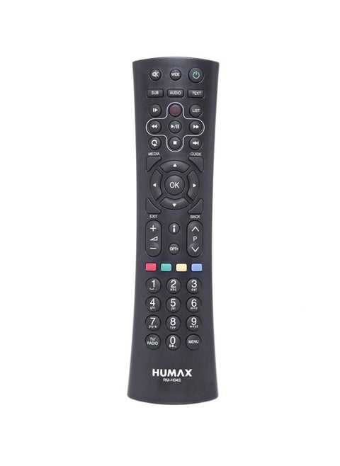 Satellite Receiver Remote Control For Humax Black