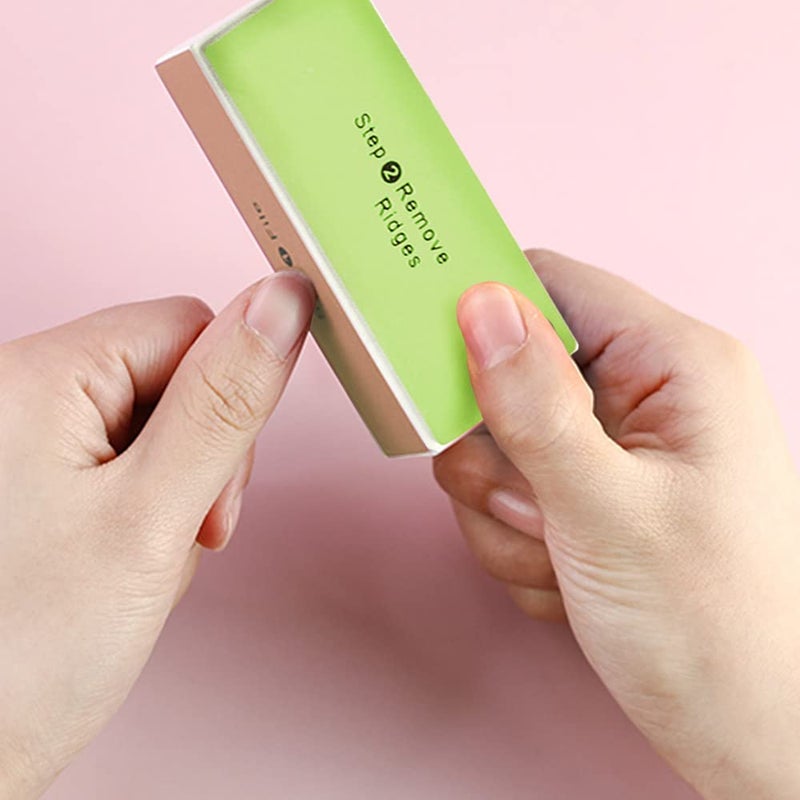 Soft N Style 4 Way Shiny Block / 4 Step Buffing Block Shine Nail Buffer - Image 5