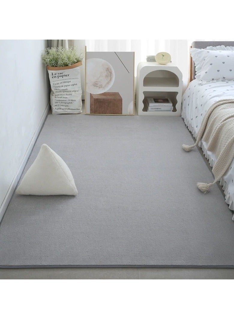 COMFY GREY 120 X 180 SOFT & LUXURIOUS SKID FREE CARPET