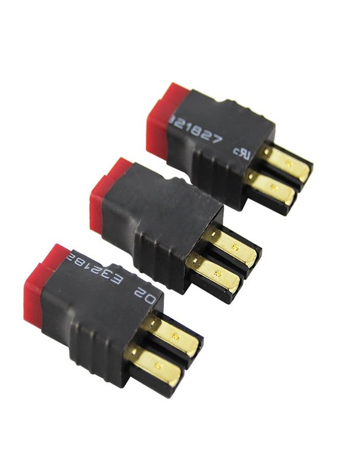 OliYin 3pcs Compatible with TRX Male to T Plug Female Connector Adapter(Pack of 3) - Image 1