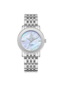 BEVERLY HILLS POLO CLUB BEVERLY HILLS POLO CLUB BP3670C.320 Women's Analog Display Watch & Metal Strap Silver  - Image 1