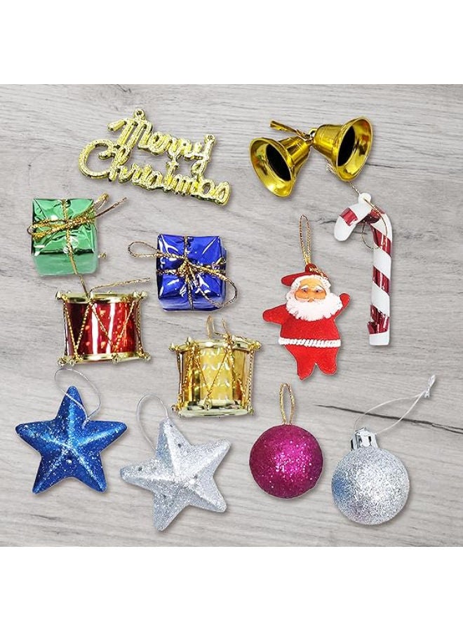 25 pieces - Festive Xmas Tree Decorations - Image 1