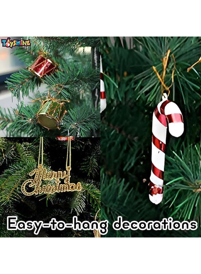 25 pieces - Festive Xmas Tree Decorations - Image 3