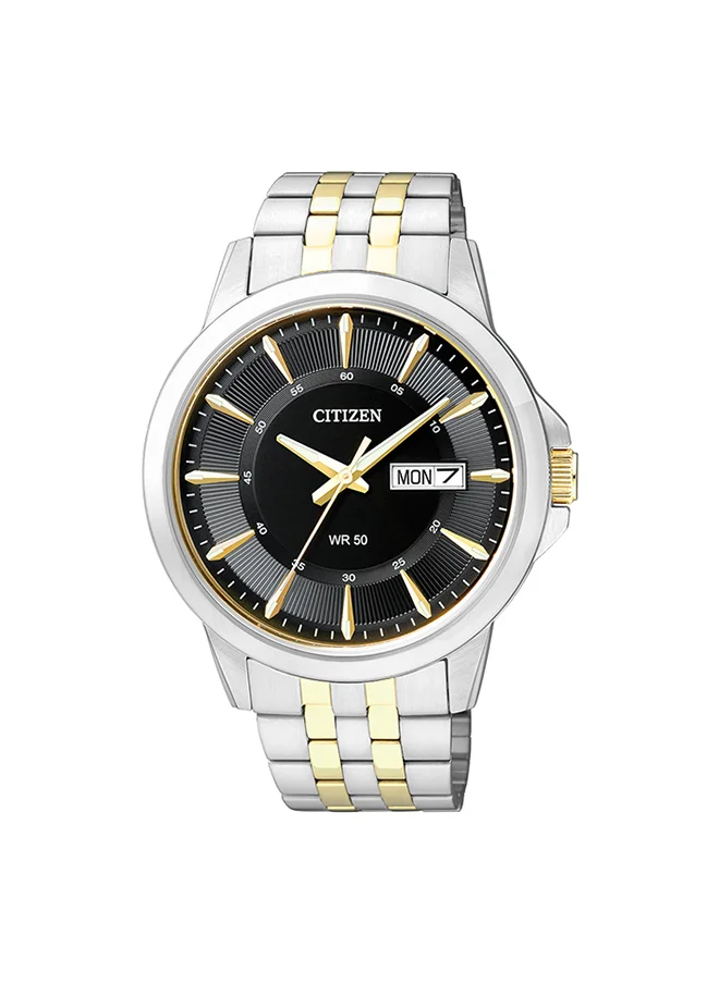 CITIZEN Men's Analog Round Shape Stainless Steel Wrist Watch BF2018-52E - 41 Mm