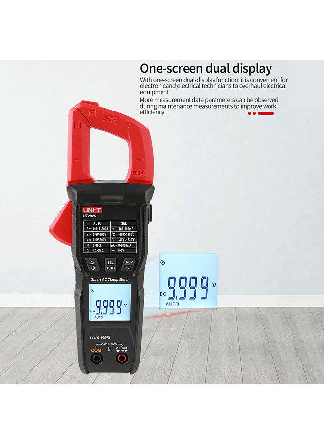 UNI-T - UNI-T UT206A+ Clamp Meter Digital Clamp Type Multimeter Universal Meter - Image 1