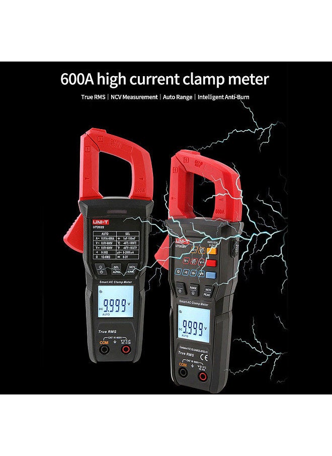UNI-T - UNI-T UT206A+ Clamp Meter Digital Clamp Type Multimeter Universal Meter - Image 1