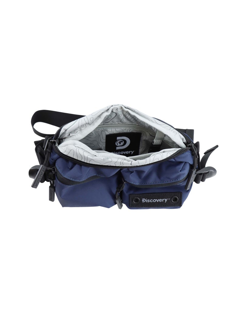 Discovery SHIELD RPET Polyester Waist Bag Blue(Navy), Hip Bag With Adjustable Strap, RFID Pocket, Suitable For Travel, Outdoors, Gym, Hiking For Men And Women - pzsku/Z8394A34047B9BCFE3A9EZ/45/_/1721987953/639f8539-be43-43db-883c-35b62240e07b