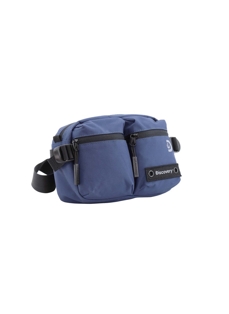 Discovery SHIELD RPET Polyester Waist Bag Blue(Navy), Hip Bag With Adjustable Strap, RFID Pocket, Suitable For Travel, Outdoors, Gym, Hiking For Men And Women - pzsku/Z8394A34047B9BCFE3A9EZ/45/_/1721988008/b3a0af8d-1024-4e5a-8e2b-eb86ed889b7e