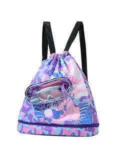JiuAn Kids Dry Wet Swim Backpack for Swimmers,Sport Knapsack for Kids,Sports Backpack,Waterproof Dry Wet Separated Sack  - Image 1