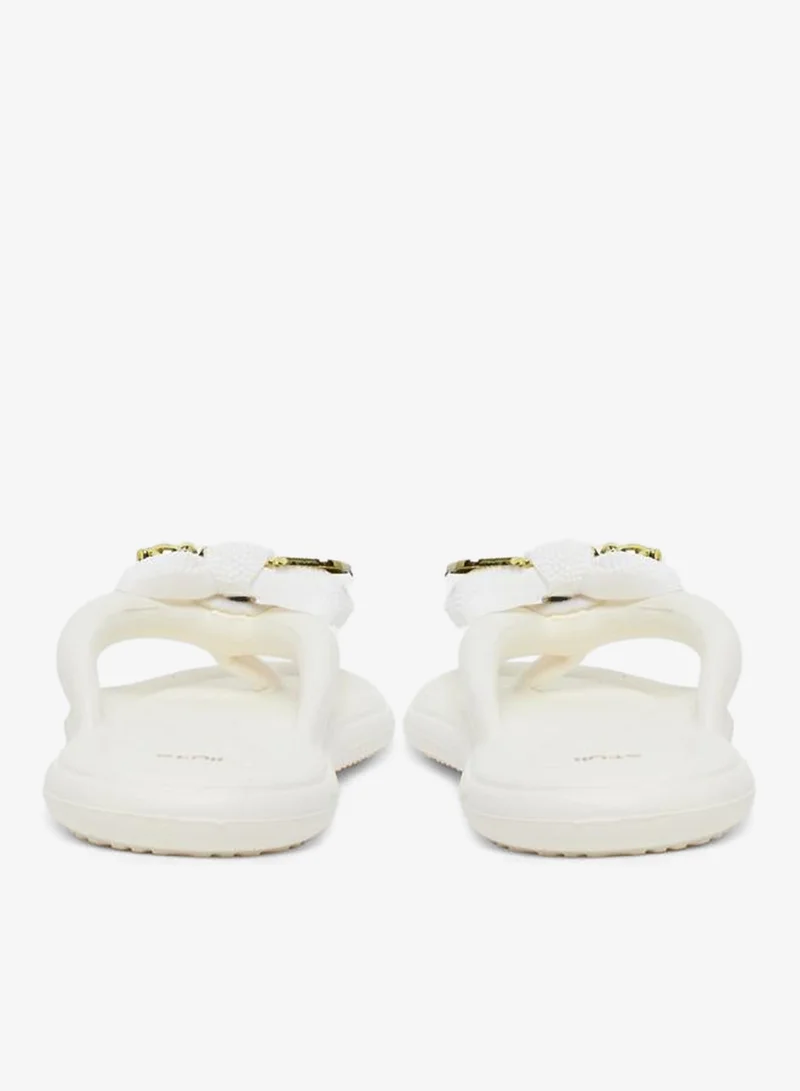 Styli  Embellished Bow Detail Flip Flop for Women | Best Price UAE