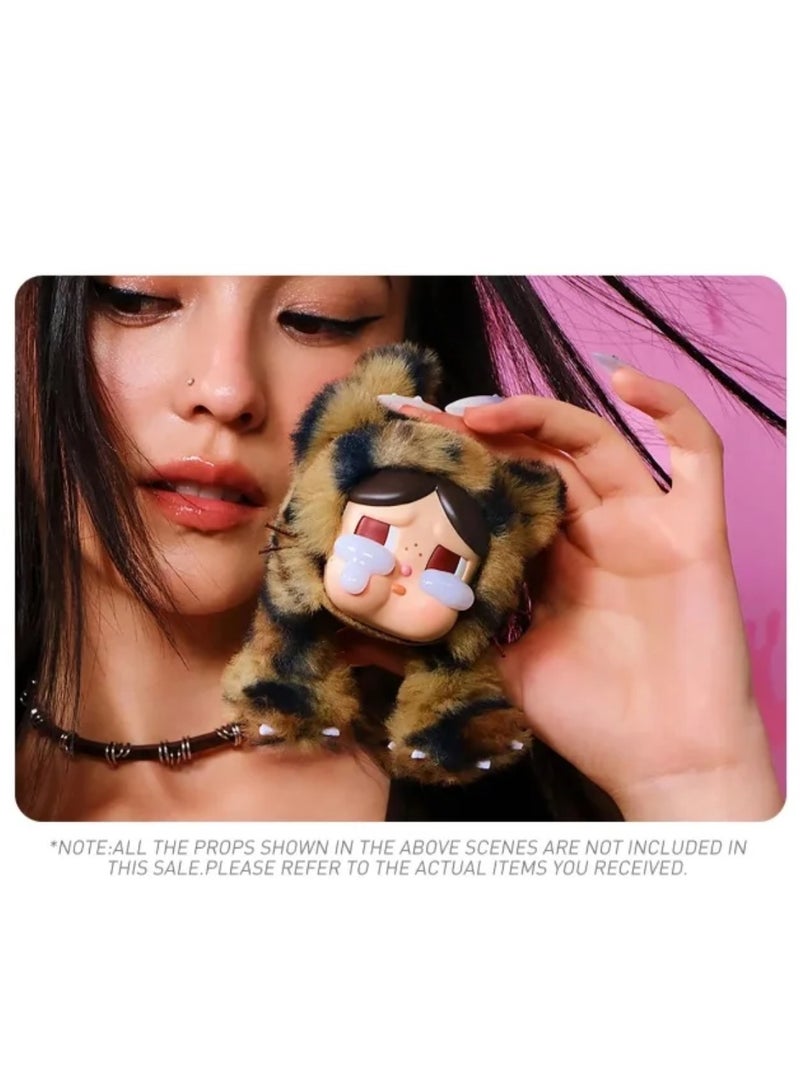 كراي بيبي CRY BABY Leopard Cat Series Blind Box Vinyl Keychain Blind Box(High quality version) - Image 5