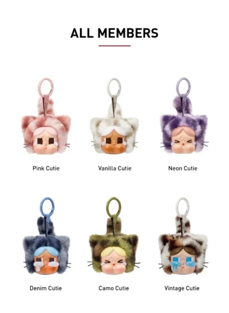 كراي بيبي CRY BABY Leopard Cat Series Blind Box Vinyl Keychain Blind Box(High quality version) - Image 3