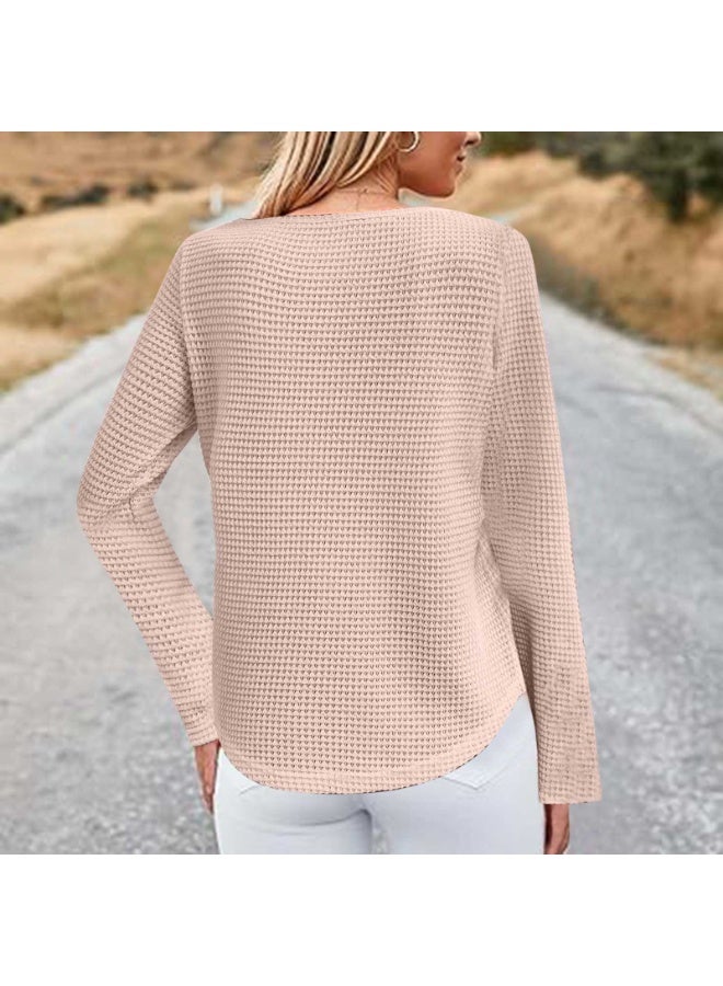 general Womens Summer Tops Short/Long Sleeve Lace Shirts Boho Crew Neck Crochet Knit Blouse Casual Fashion - Image 2