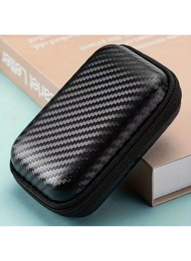 EVA Hard Storage Box With Zippered Organizer Mesh Pocket For Tech Accessories - Image 2
