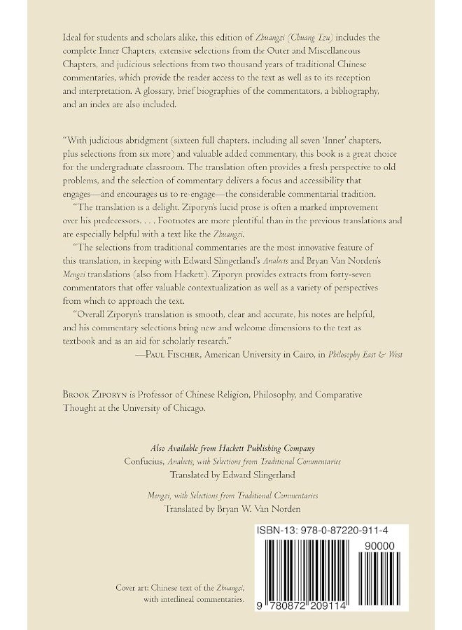 Zhuangzi: The Essential Writings: With Selections from Traditional Commentaries  - Image 2