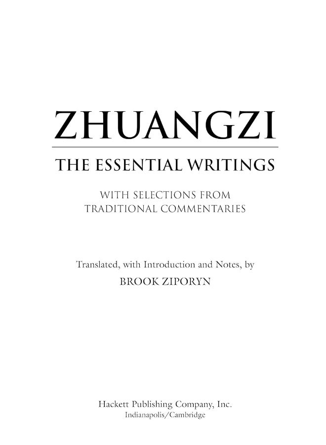 Zhuangzi: The Essential Writings: With Selections from Traditional Commentaries  - Image 4