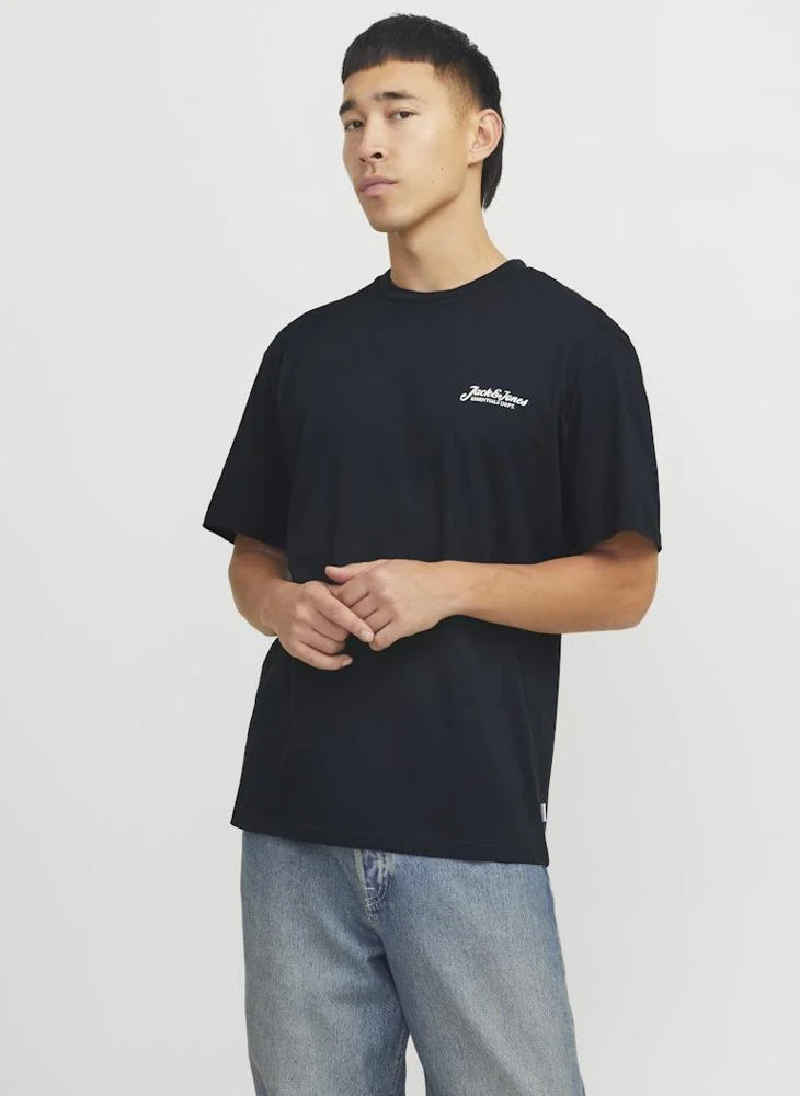 JACK & JONES Jjbeau Beau Crew Neck T-Shirt