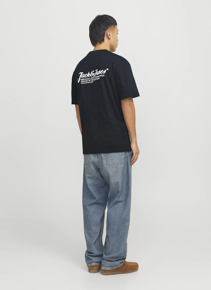 JACK & JONES Jjbeau Beau Crew Neck T-Shirt