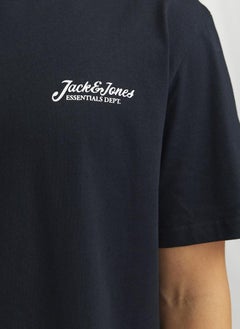 JACK & JONES Jjbeau Beau Crew Neck T-Shirt  - Image 3