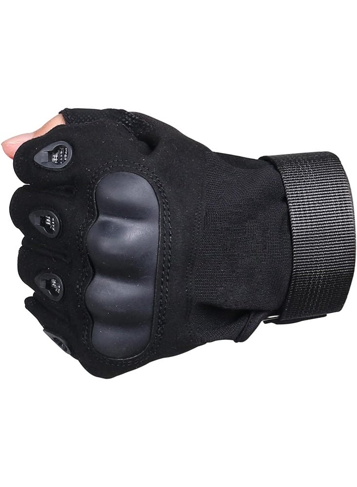 fdsport Riding Glove - Breathable Fingerless Motorcycle Gloves for Cycling, Racing - Image 5